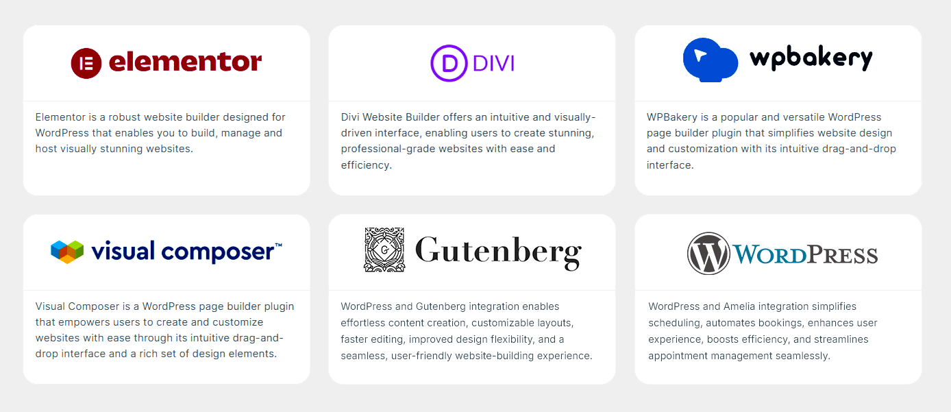 Amelia Booking Plugin - Integration with WordPress