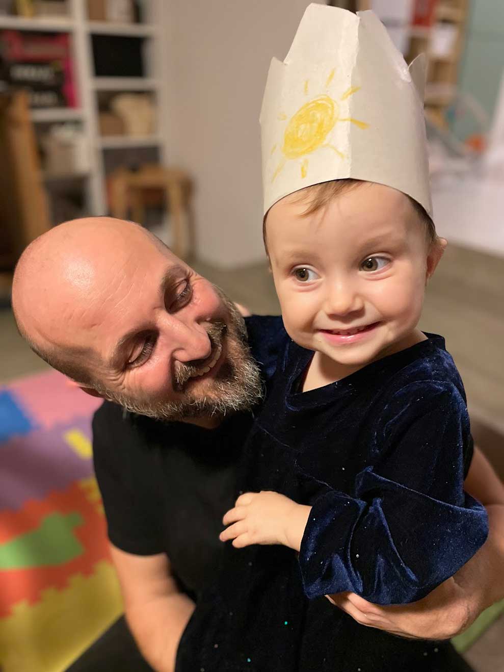 How to stay motivated - When you feel like stopping, remember who you’re doing this for - My daughter Léda, and Leo Grzyb – precious family time.
