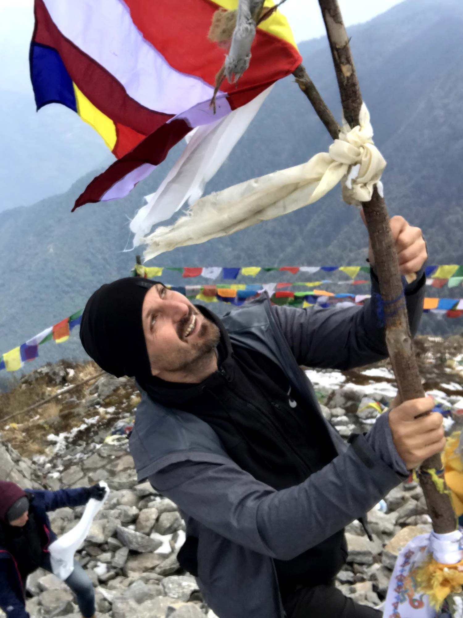 How to stay motivated - You can live the nomad life and travel around the world. - Climbing a mountain in the Himalayas and hanging a flag on the top of a Stupa.